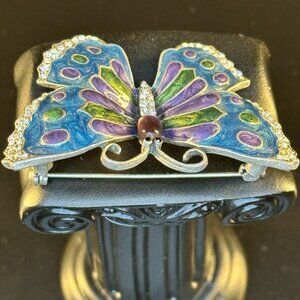 Estee Lauder Butterfly brooch